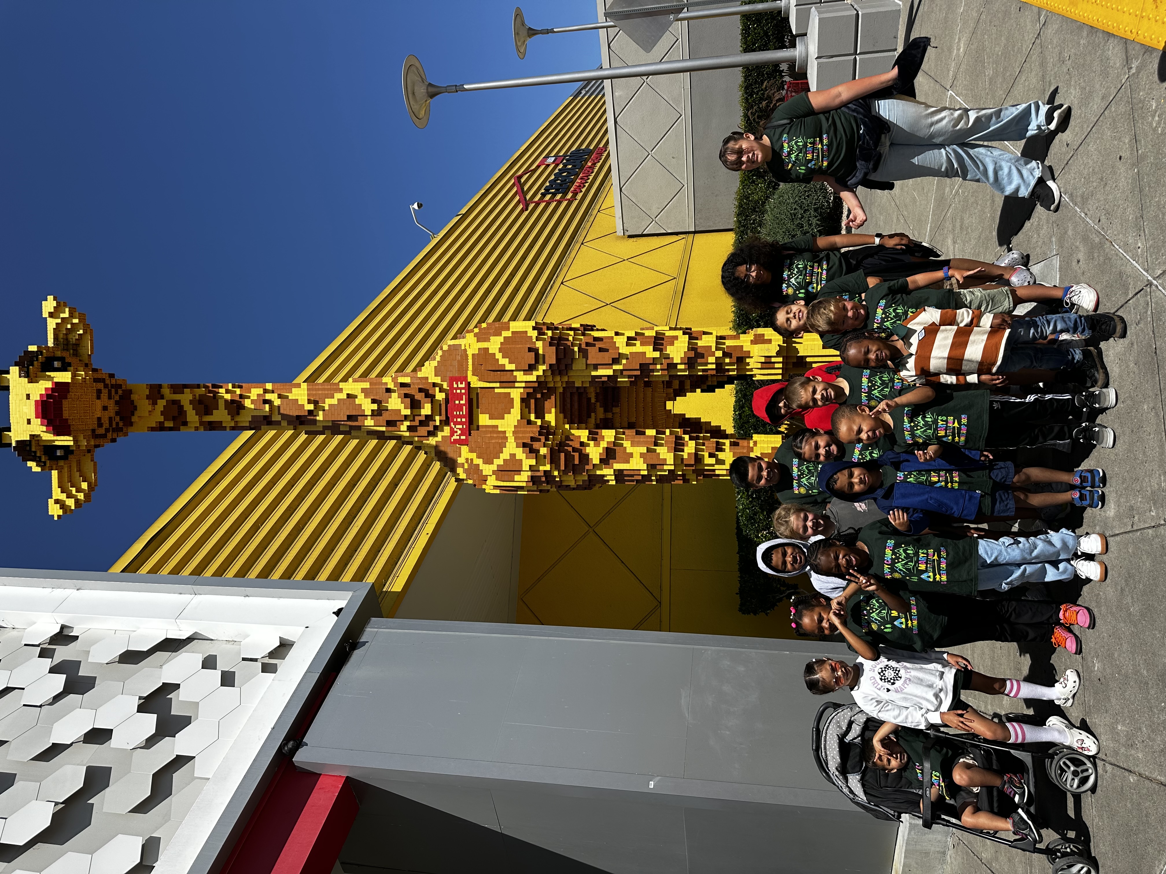 Children learning and playing